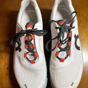 On cloudmonster frost/surf running shoes